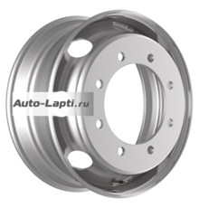 Accuride 6,75x19,5/8x275 ET136 D221 M20 Silver (RZB35654OE) (10,5 мм) 2 500 кг